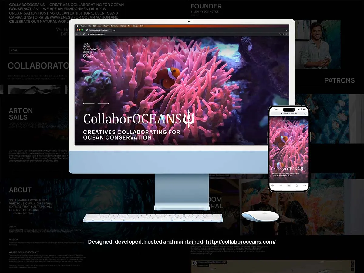 The CollaborOCEANS website